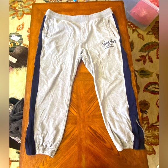 Sean John Gray and Navy Men’s Joggers - Picture 4 of 8